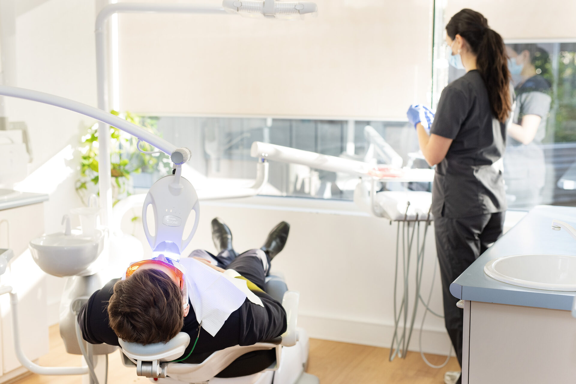 E.M.DENTAL GROUP SOCIAL MEDIA FILES (56) In chair whitening at East Melbourne Dental Group | teeth whitening Melbourne