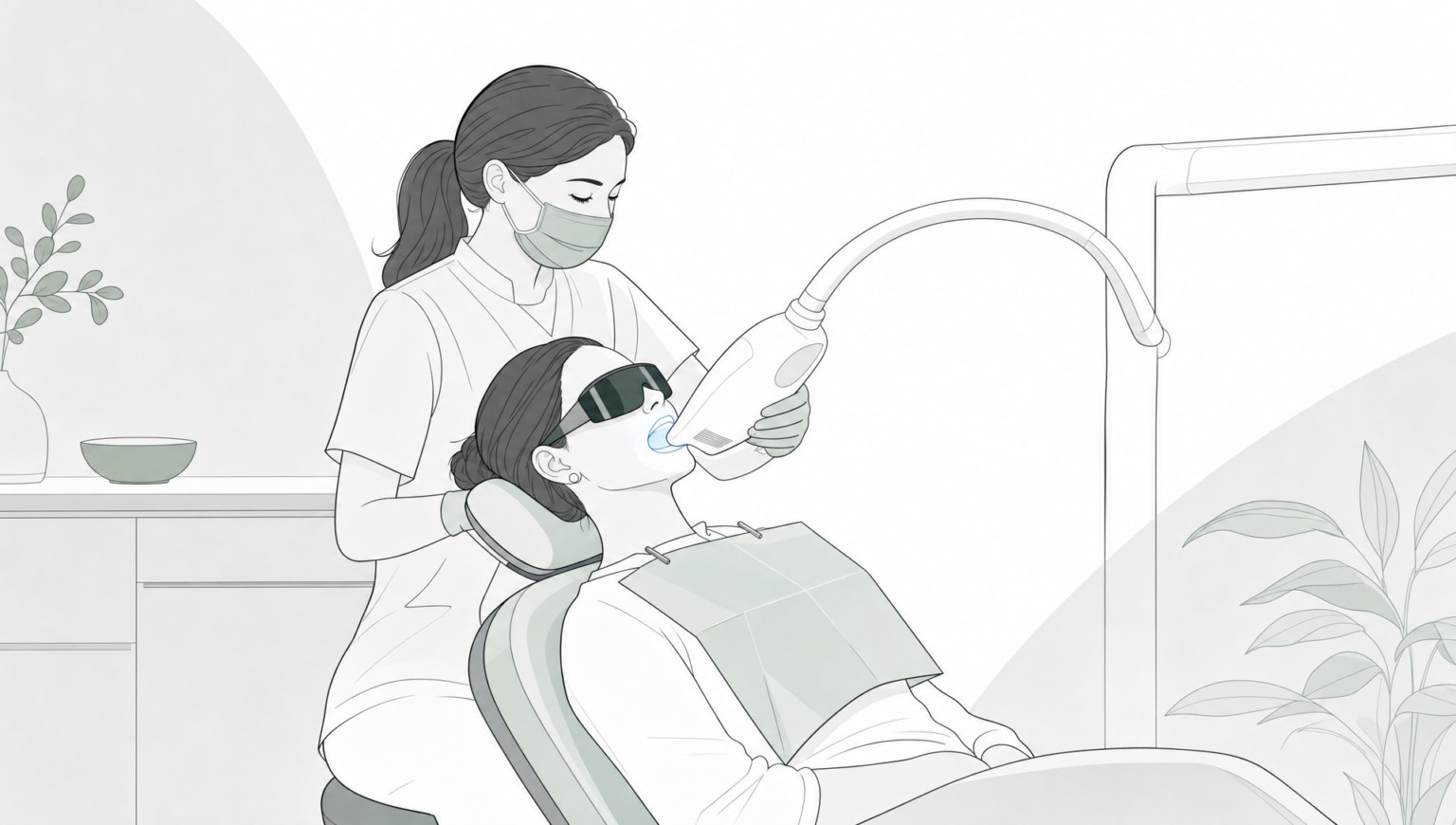 How In-Chair Teeth Whitening Works - Main Image
