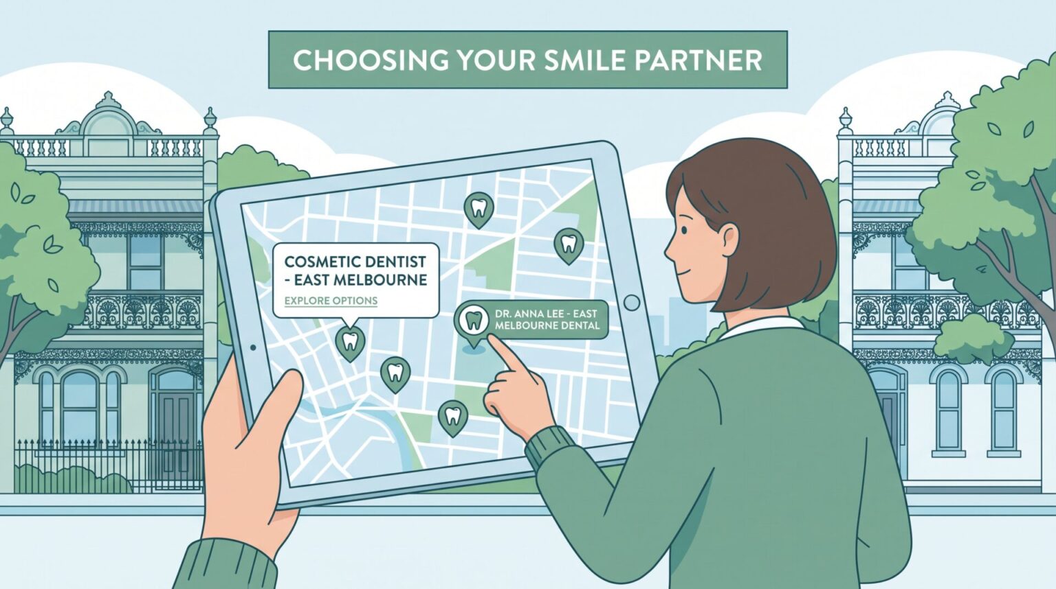 How to Choose a Cosmetic Dentist in East Melbourne - Main Image